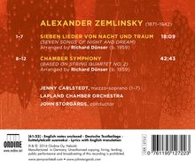 Alexander von Zemlinsky (1871-1942): Kammersymphonie (nach dem Streichquartett Nr.2), CD