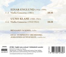 Einar Englund (1916-1999): Violinkonzert, CD