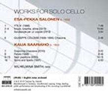 Esa-Pekka Salonen (geb. 1953): Werke für Cello solo, CD