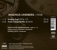 Magnus Lindberg (geb. 1958): Violinkonzert Nr.2 (2015), CD