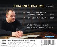 Johannes Brahms (1833-1897): Klavierkonzert Nr.1, CD