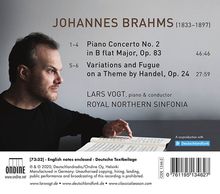 Johannes Brahms (1833-1897): Klavierkonzert Nr.2, CD