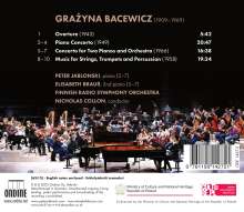 Grazyna Bacewicz (1909-1969): Klavierkonzert, CD