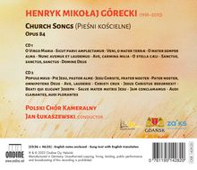 Henryk Mikolaj Gorecki (1933-2010): Kirchenlieder op.84, 2 CDs