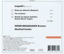 Leopold I. (1640-1705): Requiem (Missa pro defunctis), CD