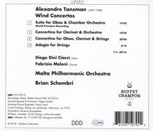 Alexandre Tansman (1897-1986): Bläserkonzerte, CD