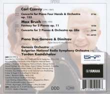 Carl Czerny (1791-1857): Konzert op.153 für Klavier 4-händig &amp; Orchester, CD