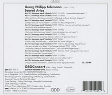 Georg Philipp Telemann (1681-1767): Geistliche Arien, CD