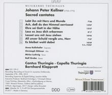 Johann Peter Kellner (1705-1772): Kirchenkantaten, CD