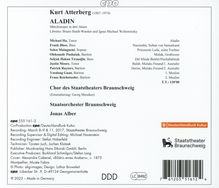 Kurt Atterberg (1887-1974): Aladin (Märchenoper in 3 Akten), 2 CDs
