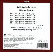 Luigi Boccherini (1743-1805): 24 Streichquartette, 6 CDs