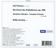 Carl Czerny (1791-1857): Sämtliche Präludien - "Kunst des Präludierens" op.300, 2 CDs