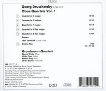 Georg Druschetzky (1745-1819): Oboenquartette Vol.1, CD
