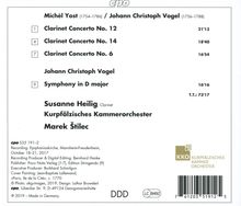 Michel Yost (1754-1786): Klarinettenkonzerte Nr.6,12,14, CD