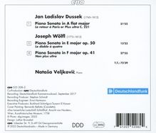 Joseph Wölfl (1773-1812): Klaviersonaten F-Dur op.41 "Non plus ultra" &amp; E-Dur op.50 "Le Diable a quatre", CD