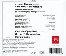 Johann Strauss II (1825-1899): Eine Nacht in Venedig, CD