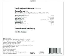 Carl Heinrich Graun (1703-1759): Polydorus (Oper in 5 Akten), 2 CDs
