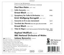 Paul Ben-Haim (1897-1984): Cellokonzert, CD