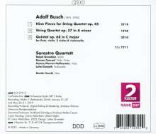 Adolf Busch (1891-1952): Streichquartett op.57, CD