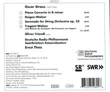 Oscar Straus (1870-1954): Klavierkonzert h-moll, CD
