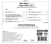 Max Reger (1873-1916): Orgelwerke Vol.9, 2 Super Audio CDs