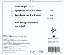 Emilie Mayer (1812-1883): Symphonien Nr.1 &amp; 2, CD