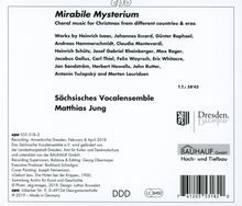 Sächsisches Vocalensemble - Mirabile mysterium, CD