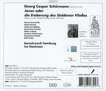 Georg Caspar Schürmann (1672-1751): Jason oder die Eroberung des Goldenen Vließes, 2 CDs