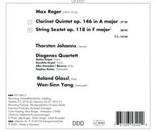 Max Reger (1873-1916): Klarinettenquintett op.146, CD