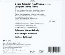 Georg Friedrich Kauffmann (1679-1735): Sämtliche geistliche Werke "Rüstet euch, ihr Himmelschöre", 2 CDs