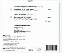 Johann Nepomuk Hummel (1778-1837): Klavierquintett op.87, CD