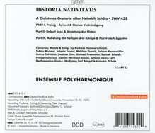 Historia Nativitatis - Ein Weihnachtsoratorium nach Heinrich Schütz (SWV 435), 2 CDs