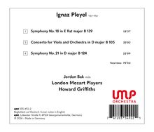 Ignaz Pleyel (1757-1831): Symphonien Nr.18 &amp; 21, CD