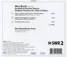Max Bruch (1838-1920): Werke für Violine &amp; Klavier, CD