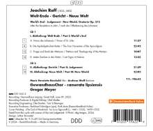 Joachim Raff (1822-1882): Oratorium op. 212 "Welt-Ende - Gericht - Neue Welt", 2 CDs