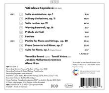 Vitezslava Kapralova (1915-1940): Sämtliche Orchesterwerke, 2 CDs