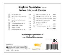 CD mit Werken von Siegfried Translateur, gespielt von den Nürnberger Symphonikern, Dirigent Jan Michael Horstmann.