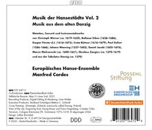 Musik der Hansestädte Vol.2: Musik aus dem alten Danzig, CD