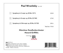 Paul Wranitzky, Symphonien in C, G und Es-Dur. Münchner Rundfunkorchester unter Howard Griffiths. Logo von BR Klassik.
