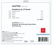 Josef Suk (1874-1935): Asrael-Symphonie op.27, CD