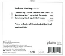 Andreas Romberg (1767-1821): Symphonien Nr.1 &amp; 3, CD