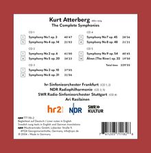 Kurt Atterberg (1887-1974): Symphonien Nr.1-9, 5 CDs