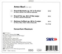 Anton Eberl (1765-1807): Quintette op.41 &amp; op.48, CD