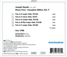 Joseph Haydn (1732-1809): Sämtliche Klaviertrios Vol.7, CD