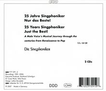 Die Singphoniker: 25 Jahre - Nur das Beste!, 2 CDs
