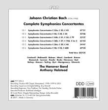 Johann Christian Bach (1735-1782): Sämtliche Konzertante Sinfonien, 6 CDs