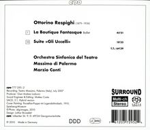 Ottorino Respighi (1879-1936): La Boutique fantasque - Ballett nach Rossini (Gesamtaufnahme), Super Audio CD
