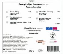 Georg Philipp Telemann (1681-1767): Passions-Kantaten, CD