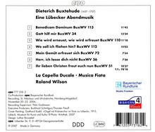 Dieterich Buxtehude (1637-1707): Eine Lübecker Abendmusik (7 Kantaten), CD