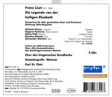 Franz Liszt (1811-1886): Die Legende von der heiligen Elisabeth, 2 CDs